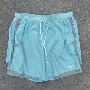 Nike Running Light Blue Shorts
